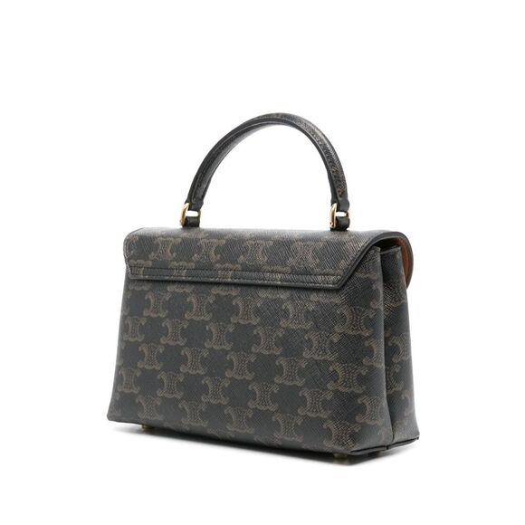 Celine Women Nino Triomphe Canvas Teen Handbag - Picture 2 of 5